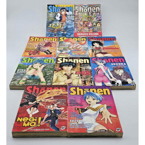 📚 Manga Collection Shōnen Vol. 1–10 Boys & Young men French – Pika Edition VG - Picture 6 of 9